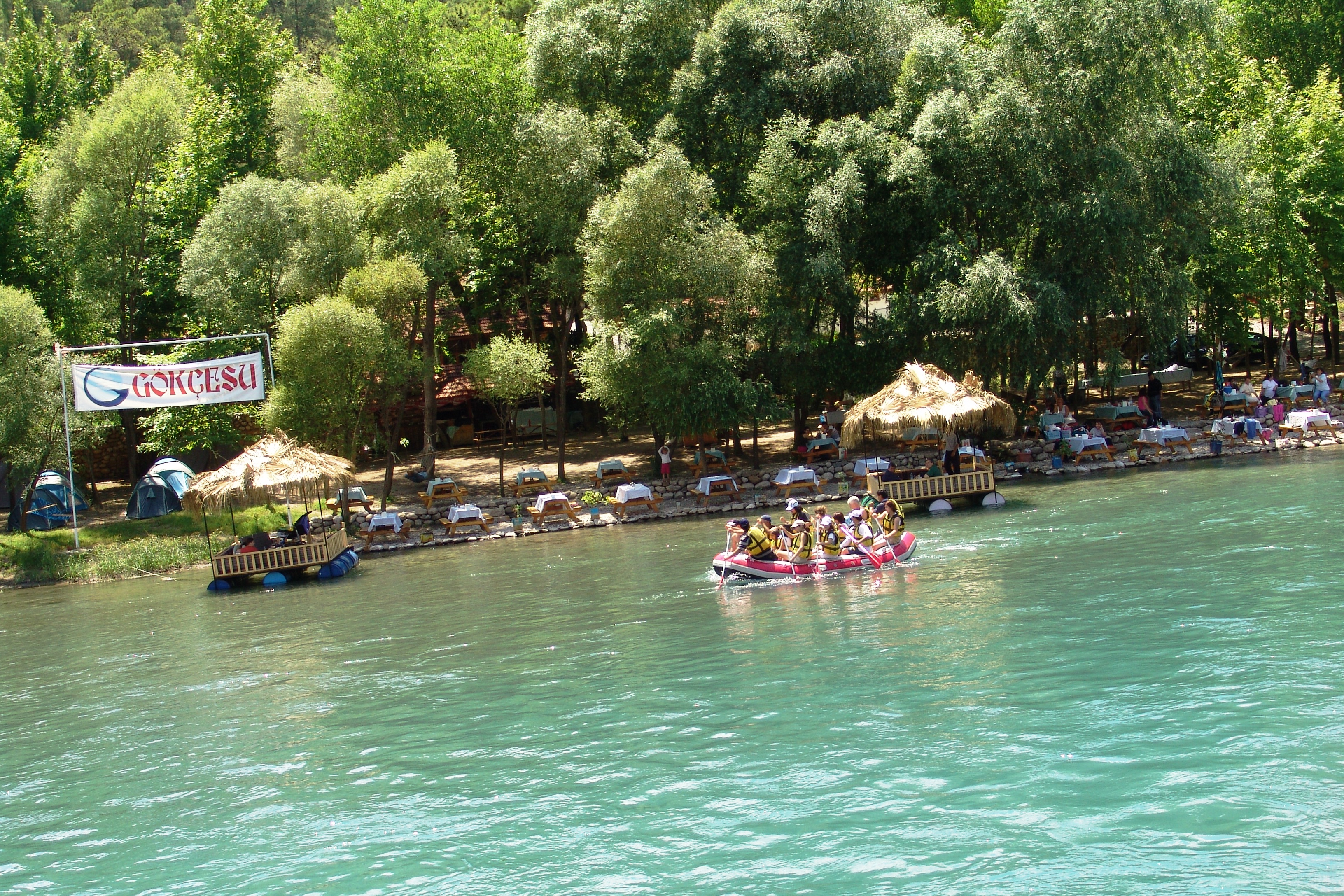Antalya koprulu kanyon camping rafting adr kamp